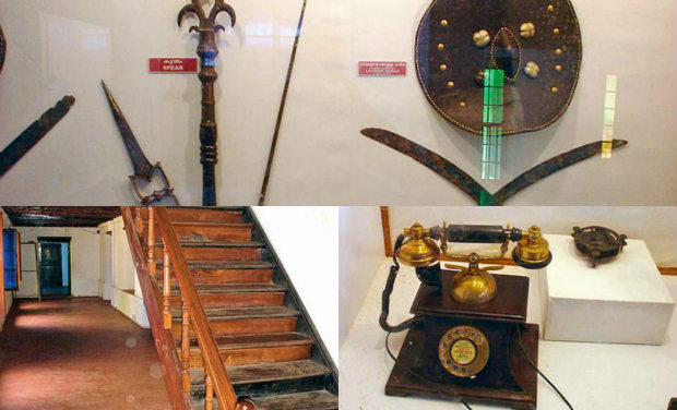 Artefacts inside Arakkal Museum